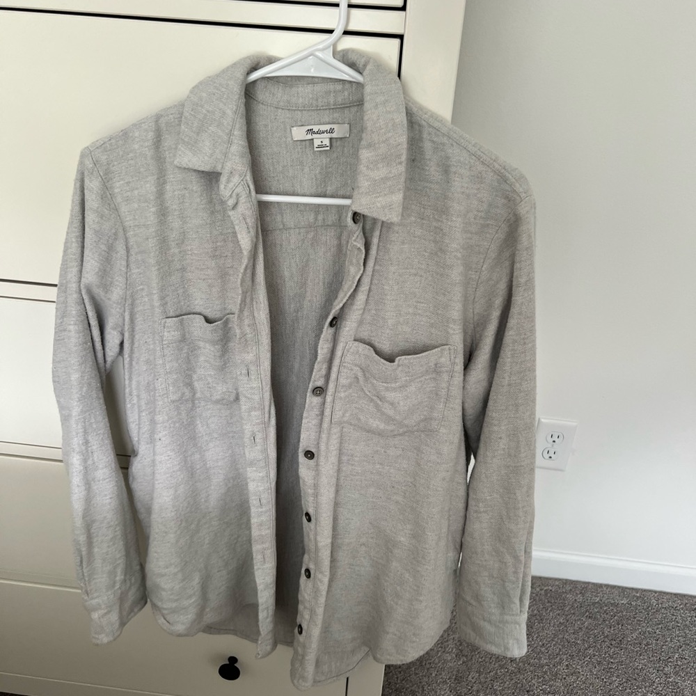Madewell flannel button up